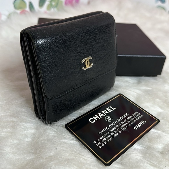 💯Authentic Chanel Short Trifold Wallet🍀 - Picture 3 of 14